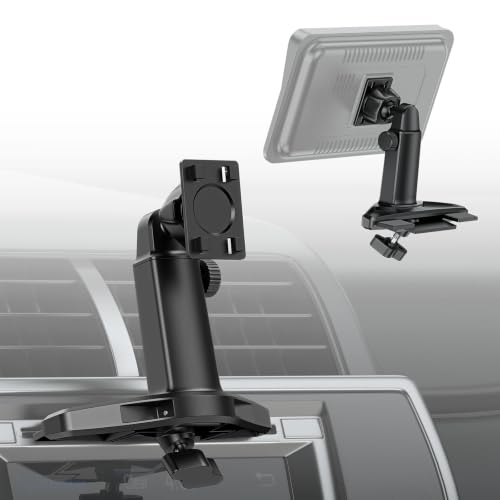 Image of 1Zero Adjustable Extended Arm Car CD Slot Mount for Apple CarPlay Screen