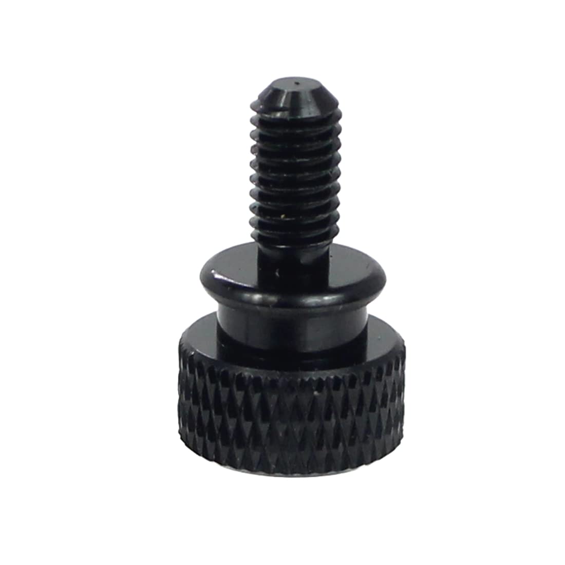 BGNing M5 Knurled Thumb Screws, M5 10mm Flat Knurled Thumb Screws, Head Hand Tighten M5 Bolt Thumbscrew Adapter Mount