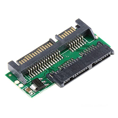 Adaptador conversor Micro SATA SSD a SATA 2.5 pulgadas miniatura 3