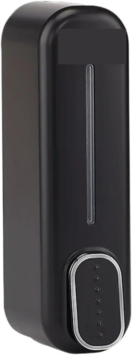 Wall Mounted Soap Dispenser Single/Double/Triple 1050ml Soap Dispenser Wall Shower Bath Shampoo Bathroom Liquid Container(Black1)