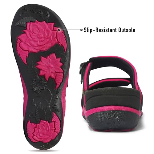 Image of Gold Pigeon Shoes SIGNATURE Comfort Walking Slides Sandals for Women | Arch Support, Waterproof, Non-Slip