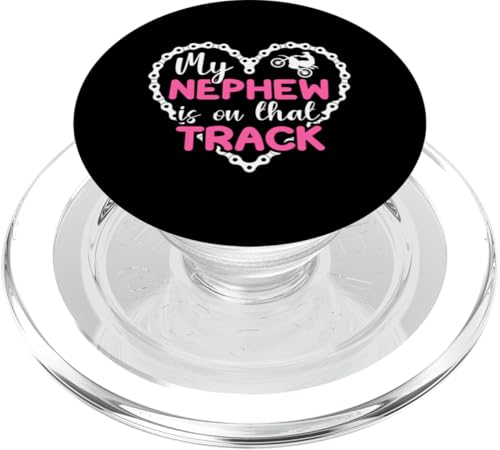 On That Track Dirt Bike Aunt PopSockets MagSafe Grip