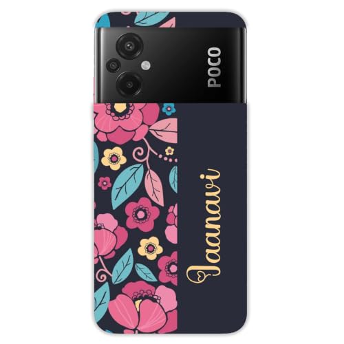 Image of Customise Name Case Cover for Xiaomi Poco M4 Pro 4g Multicolor