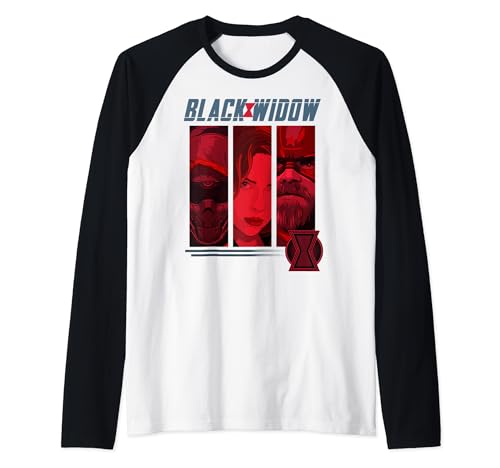 T-shirt Black Widow Marvel raglan : finis les vêtements de fan fades et inconfortables