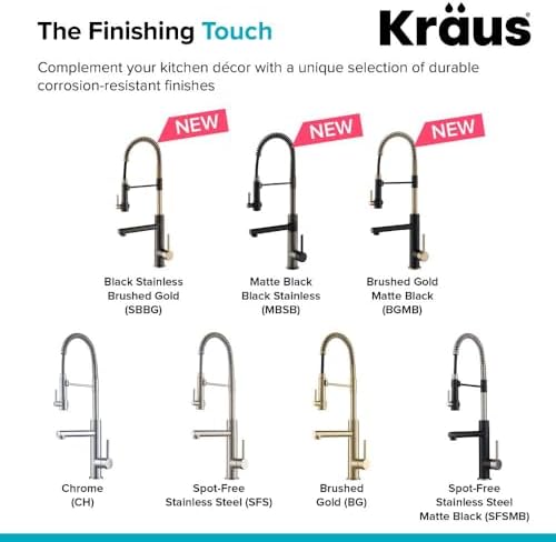 Revamp Your Kitchen with KRAUS Artec Faucet!
