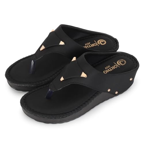 Image of ORTHO JOY doctor Footwear for women||Sandal For Women || Orthopedic Women's Fancy Slipper For Women