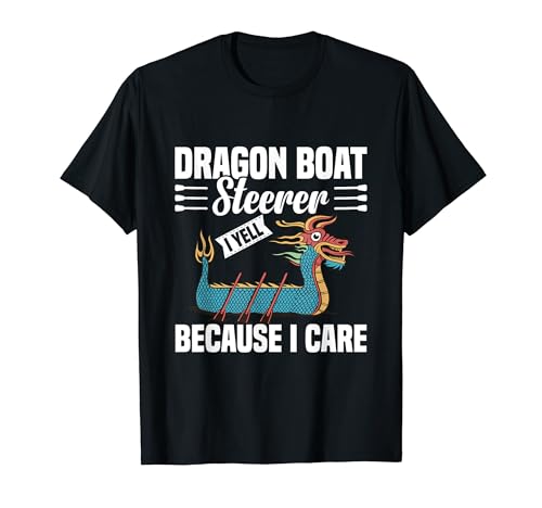 Dragon Boat Racing Team Competition Dragon Boat Steerer Camiseta