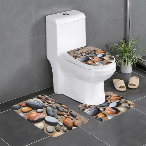 Tapis de salle de bain absorbant séchage rapide antidérapant 3
