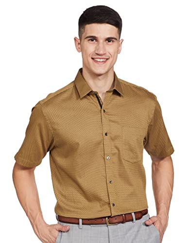 Image of Arrow Men's Structured Full Sleeve Slim Fit Cotton Formal Shirt