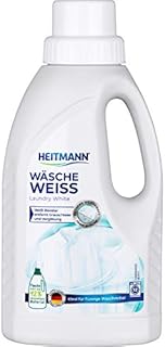 Wybielacz Heitmann Wasche Weiss do tkanin, przywraca biel poszarzałym ubraniom, wybielacz w płynie, 500 ml