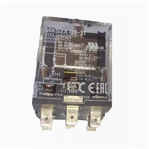 Relé MKS2XTN-11 24V DC de alta precisión y 6 pines para conmutación segura