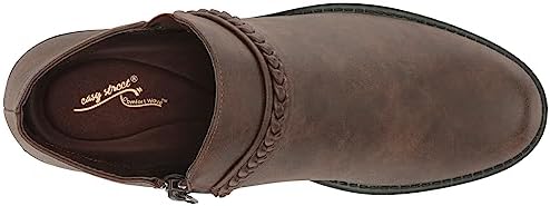 Easy Street Women's Ankle Boots and Booties, Brown/Gore, 6 | Image 4