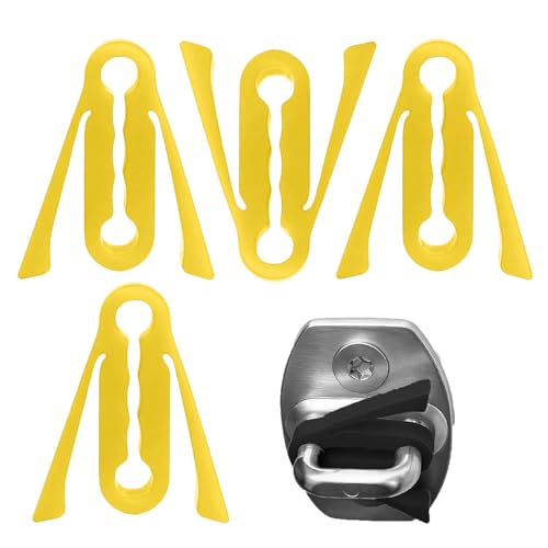 Rebornsun �����ԃh�A���b�`�ی�J�o�[ �ԗp�h�A���b�`�v���e�N�^�[,4�� �V���b�N�z�� �h��K�[�h �Z�b�g �Ռ��ɘa�@�\�t�� - �m�C�Y ���_�N�V���� �J�[ �h�A ���b�N �V���R�[�� �v���e�N�e�B�u �p�b�h,�g���b�N SUV �K���[�W ���ԏ� ����