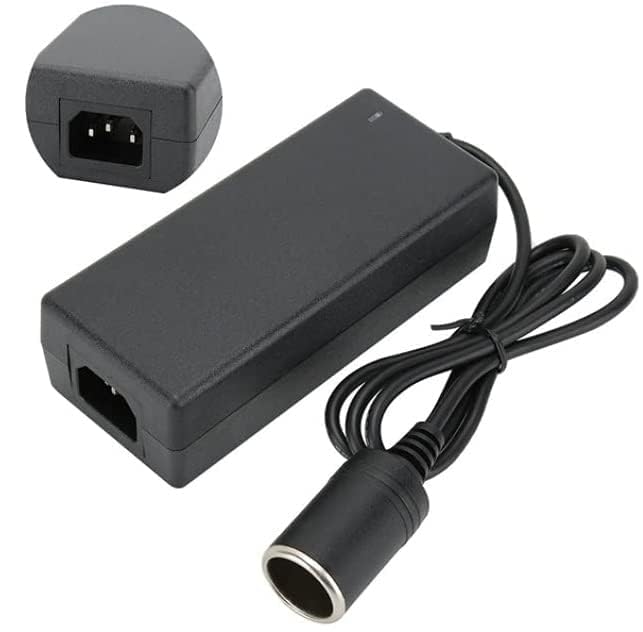 BAHUNAMI AC to DC Power Adapter Converter | 220V to 12V-10A-120W | Car Cigarette Lighter Socket Charger with Pipe | Suitable for Digital Car Air Compressor & Home Use (Black)-image-42
