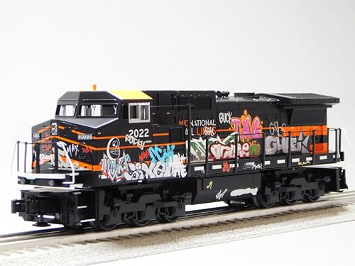 M.T.H. Electric Trains Lionel Graffiti Dash 8 LIONCHIEF 5.0 Diesel 2022 Locomotive Engine 2223110-E
