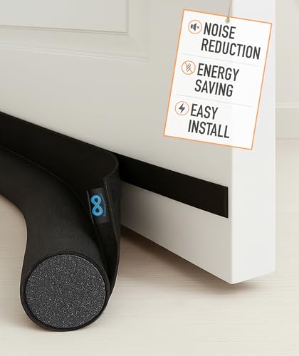 Everlasting Comfort One Sided Door Draft Stopper for...