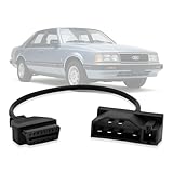AMHTDOL OBD Adapter, Fit for Ford 7 Pin Obd1 to OBD2 16 Pin Connector, Compatible with Ford Vehicle Diagnostic Cable, Work with OBDii Scan Tool/Code Reader