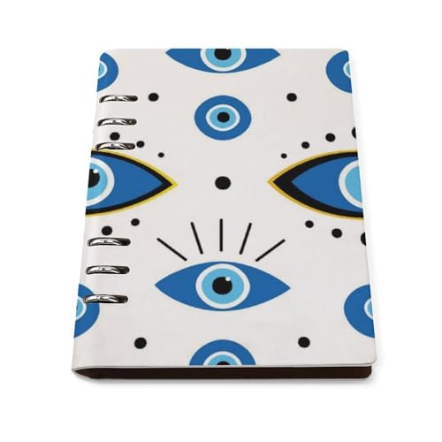 Carnet de notes A5 Evil Eyes pour le bureau et vos écrits