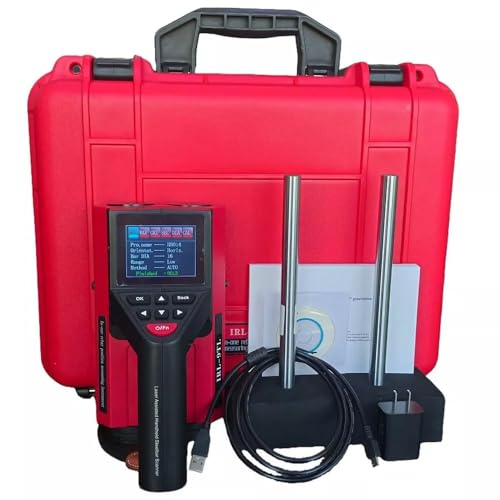 VTSYIQI Integrated Rebar Detector Concrete Rebar Locator Reinforcement Tester with Range 6mm-90 mm 7mm-200mm USB Interface for Steel Bar Thickness Waveform Network Profile Multi-Mode