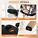 BestMassage Massage Bed Portable Massage Table 24 inch Wide Lash Bed Height Adjustable 2 Folding Spa Table with Non-Woven Bag for Spa Footmassage Facial CareSpa Tattoo