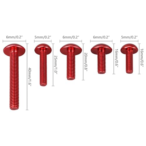 Kit tornillos carenado verde para evitar vibraciones en CBR900RR 7