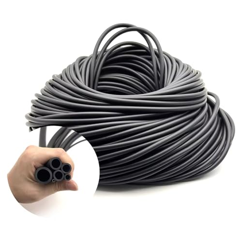 5m Nitrile Rubber NBR Hose ID 2-19mm Oil Fuel Resistant Tube Industrial Petrol Diesel Line Pipe(OD 4xID 2mm)