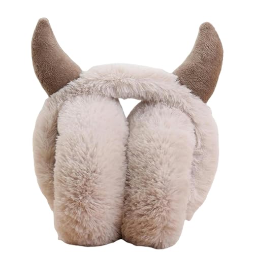 Cache-oreilles ski et randonnée pour femme, accessoire hiver pliable en peluche