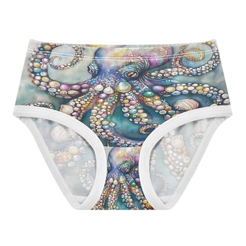 Colorful Octopus Toddler Girls's Underwear 2T 202b8769