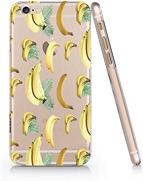 Bananas Leaves Pattern Slim Iphone 6 Plus - 6S Plus Case, Clear Iphone 6 Plus - 6S Plus Case Plastic Hard Case Unique Design-Quindyshop (AMSL26)