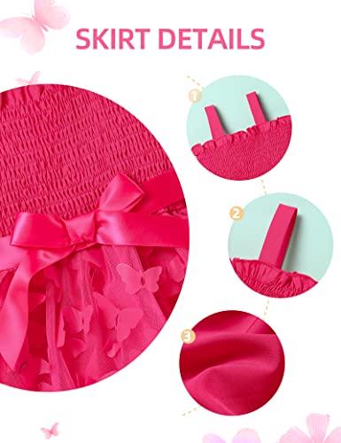 Toddler Baby Girls Layered Tutu Dress Sleeveless Princess Tulle Sundress For Wedding Birthday Party 2-6T #TOP4