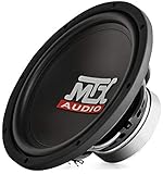  MTX TN10-04 Pilote de Subwoofer 150W Subwoofer Voiture Subwoofer (Conducteur de Subwoofer 150W 29-160Hz 300W 84.9dB 4Ohm)