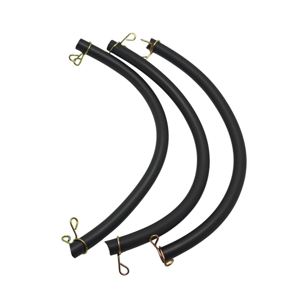 Juego de 3 mangueras de Combustible compatibles con Motores de cortacésped GX200, GX160, GX140, GX120 y GX110.