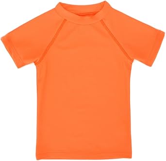ESTAMICO Boys Short Sleeve Rash Guard Shirt Quick Dry Swimwear UPF 50+ Protection Athletic Swim Tee