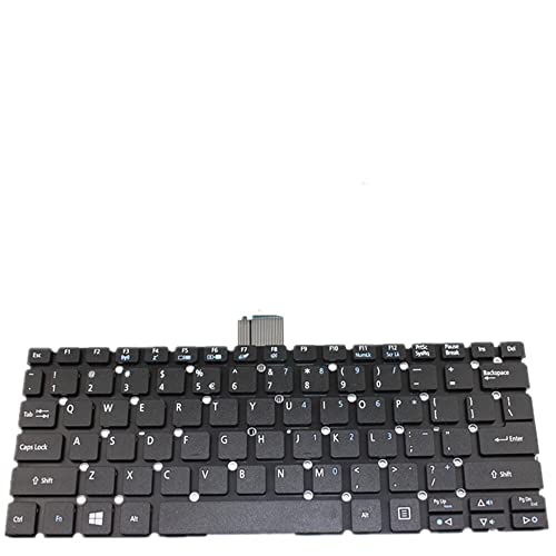 Clavier de rechange pour Acer Aspire E3-112 E3-112M Noir US Version