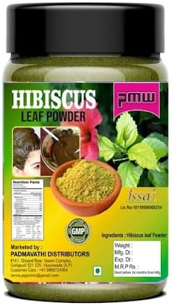 Pmw - Jar Pack - Dried HIBISCUS Leaf POWDER - 300 GRAM