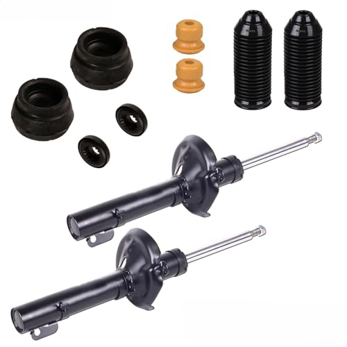 BandelOne enthält 2 Gas Stoßdämpfer + Domlager vorne für A3 Golf 4 Bora Leon