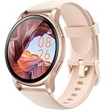 Parsonver Smart Watch, 5ATM Waterproof Swimming Watch, Smartwatch for Women with Bluetooth Calls, Fitness Tracker Heart Rate Sleep Monitor (Rose Gold)