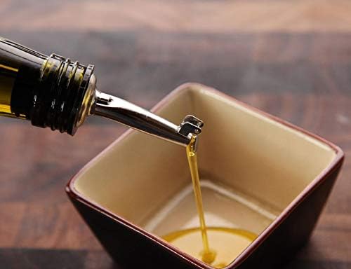 Olive Oil Pourer Pour Spout Oil dispenser Drizzler Pourers with Funnel and Brush for Kitchen