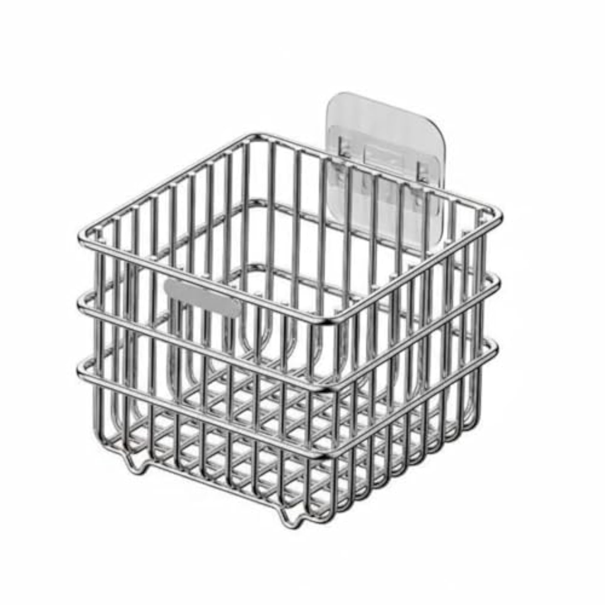 Rust Resistant Wall Mounted Vegetable Basket, Space-Saving Stainless Steel Holder