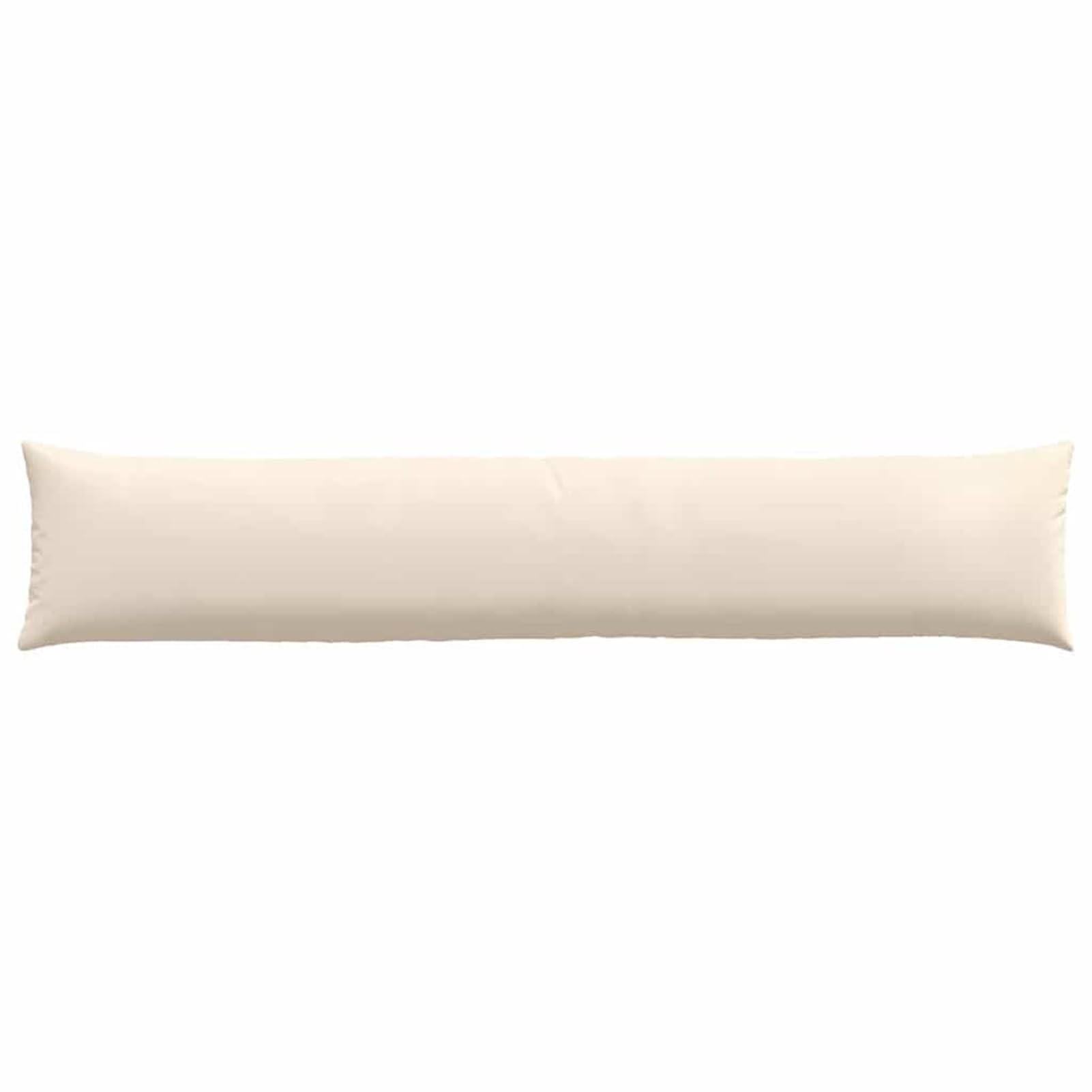 Cuscino per divano 2 pezzi, beige, 200 x 40 cm, in tessuto, sfoderabile, imbottitura in poliestere, per soggiorno e camera da letto