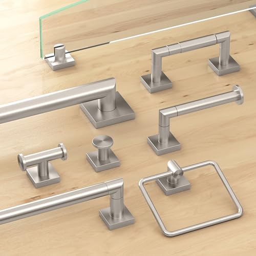 Gatco 5640A Glam Too 30" L Towel Bar, Satin Nickel by Gatco - Image 3