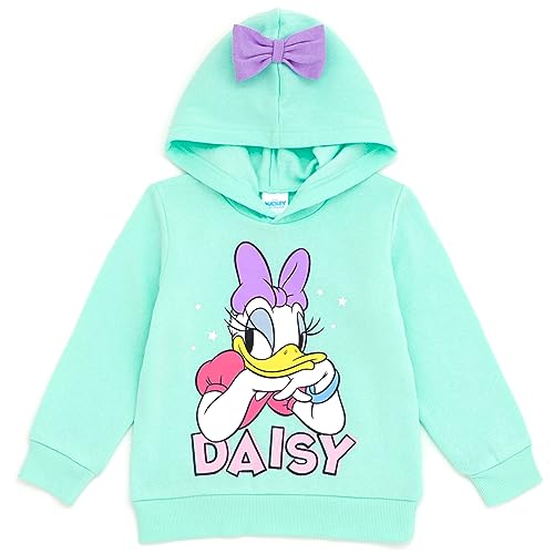 Image of Disney Minnie Mouse Costume Fleece Pullover Hoodie Ears Grey, Daisy Duck, 10