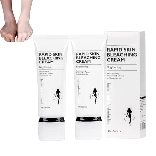 Crema blanqueadora rápida contra la piel opaca eliminando manchas de forma profunda