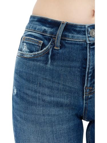 ONESO Jeans for Women Trendy Mid Rise Baggy Jeans Comfortable Stretchy Womens Straight Leg Jean for Casual4