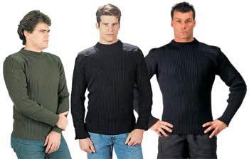 Rothco Acrylic Commando Sweater GI Style Military Sweater