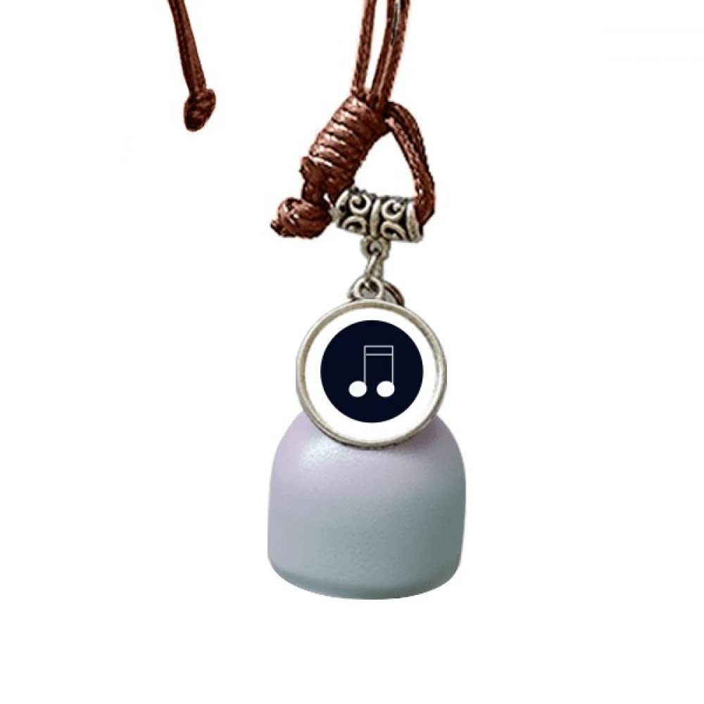 Campana colgante de coche musical y atrapasueños de doble corchea