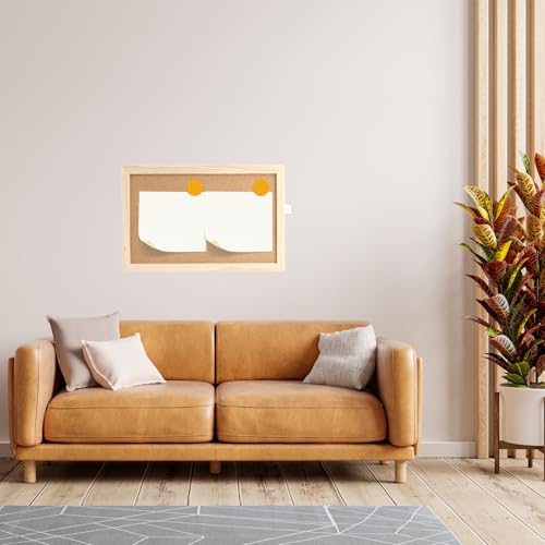 Pinnwand Kork 30x20, Pinwand Korktafel, Pinwand Korktafel mit Holzrahmen, Cork Boards für Küche, Büro, Schule, Schlafzimmer