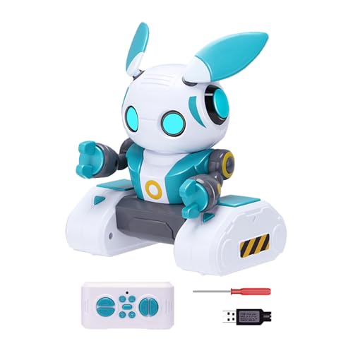 Imagen de Genérico Remote Control Robot Smart Gesture Sensing RC Robot Toy with LED Eyes