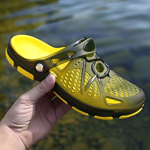 Trous Grande Taille Chaussures Hommes légères et sabots de plage