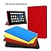 Fire HD 8 Case - Zerhunt Ultra Light Slim Fit Protective Cover with Auto Wake/Sleep for Fire HD 8 Tablet (2018/2017 Release,8th/7th Generation) Red